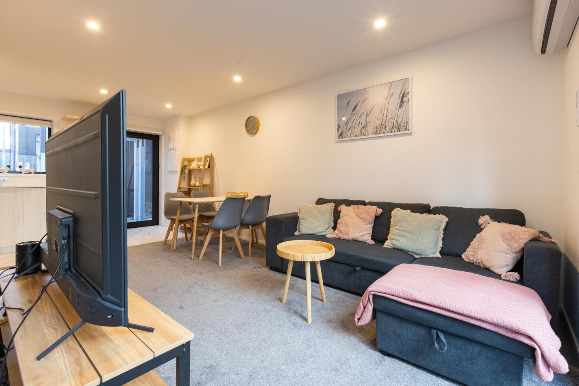 Apartamento Entertaining Townhouse By Little High Eatery Christchurch Exterior foto